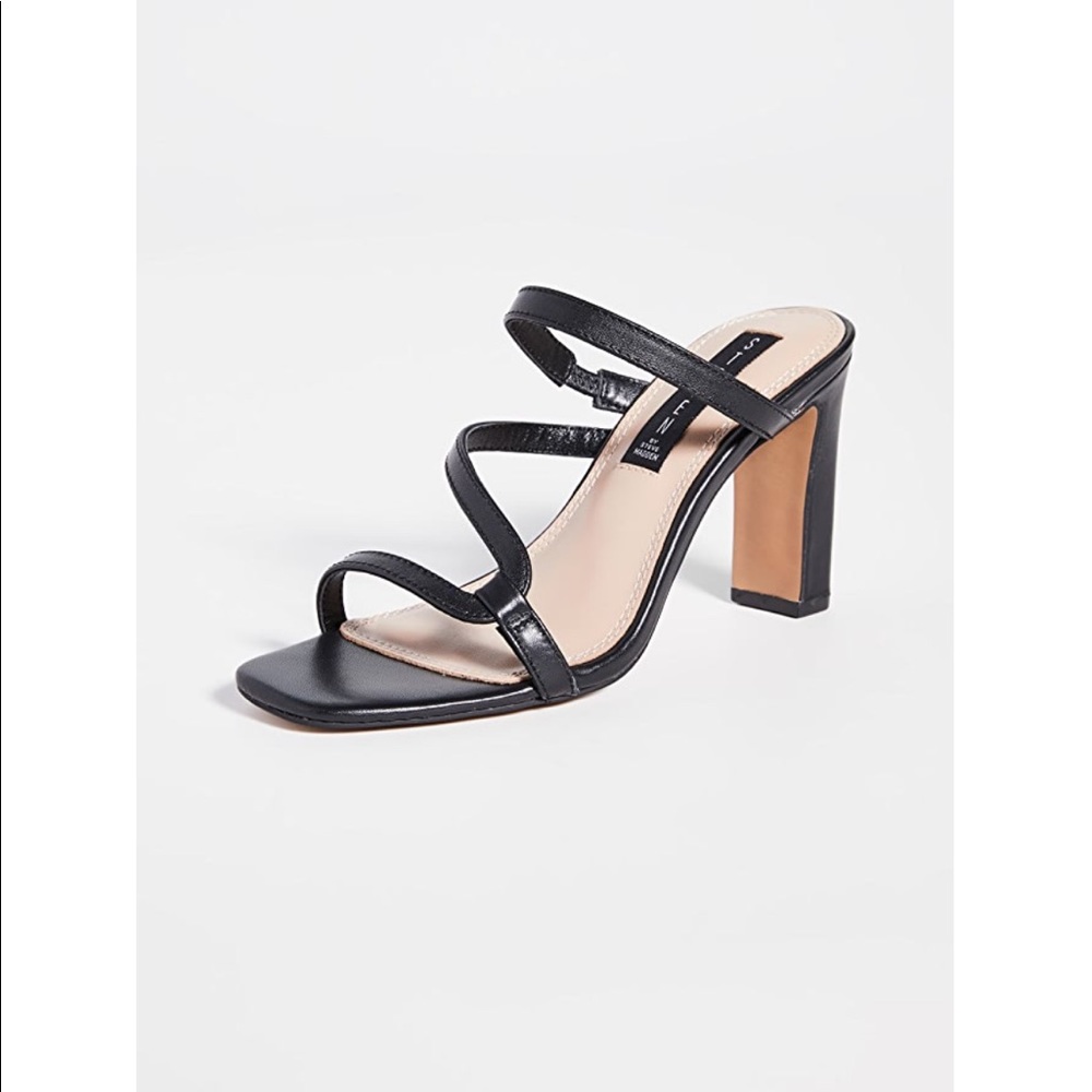 Steven Black Jerri Slides - Size 9